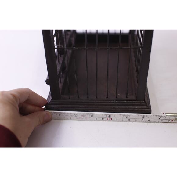 Vintage, Wood and Metal, Cage, Display House, Aviary, Garden, ~ 251120-WH 1400 - Picture 6 of 7